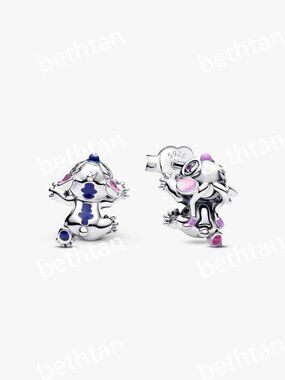 Disney Stitch & Angel Stud Earrings